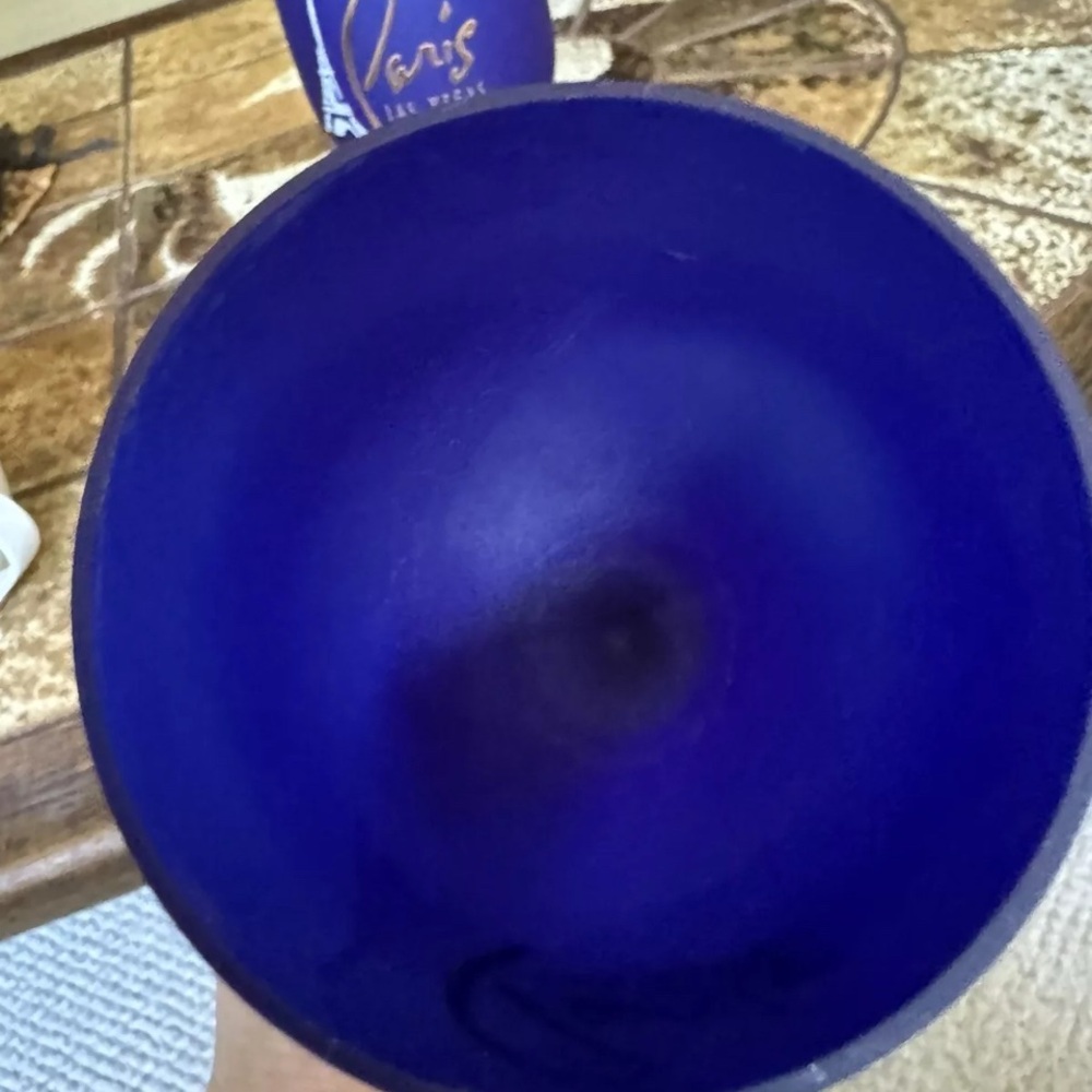 Paris Las Vegas | Blue Wine Glass Set - Picture 4 of 4